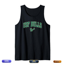 Elite Authentics South Florida Bulls Arch Over Officially Licensed Tank Top