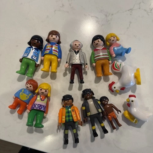 Vintage PLAYMOBIL Mini Figures (lot of 12)