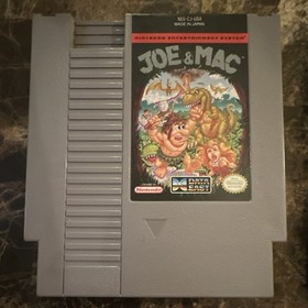 Data East Joe & Mac Nintendo NES Action & Adventure Cartridge Only