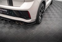 Heckansatz Flaps Diffusor FüR Volkswagen T-Roc R Mk1 Facelift Frontlippe Schwarz