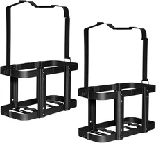 SPARKWHIZ Jerry Gas Can Holder, 5 Gallon / 20 Liter Steel Black 