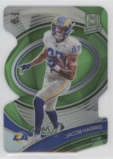 2021 Panini Spectra Rookie Neon Green Prizm Die-Cut 1/30 Jacob Harris #175 uk2