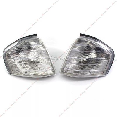 Front Turn Signal White Indicator Front Left Right for Mercedes C-Class W202 94-2000