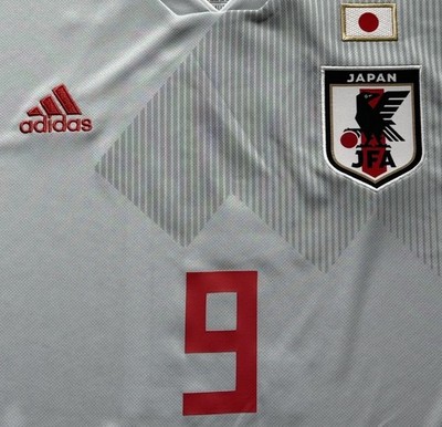 【6/6まで限定値下げ】OKAZAKI選手のユニフォーム 2018/19 Japan Away Jersey #9 Okazaki 2XL adidas World Cup Soccer