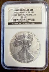 2006 NGC $1 PF69 American Reverse PROOF Silver Eagle 1 oz. 20th Anniversary