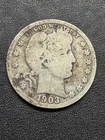 1903-S  San Francisco   Mint Silver Barber Quarter  lot # 2284