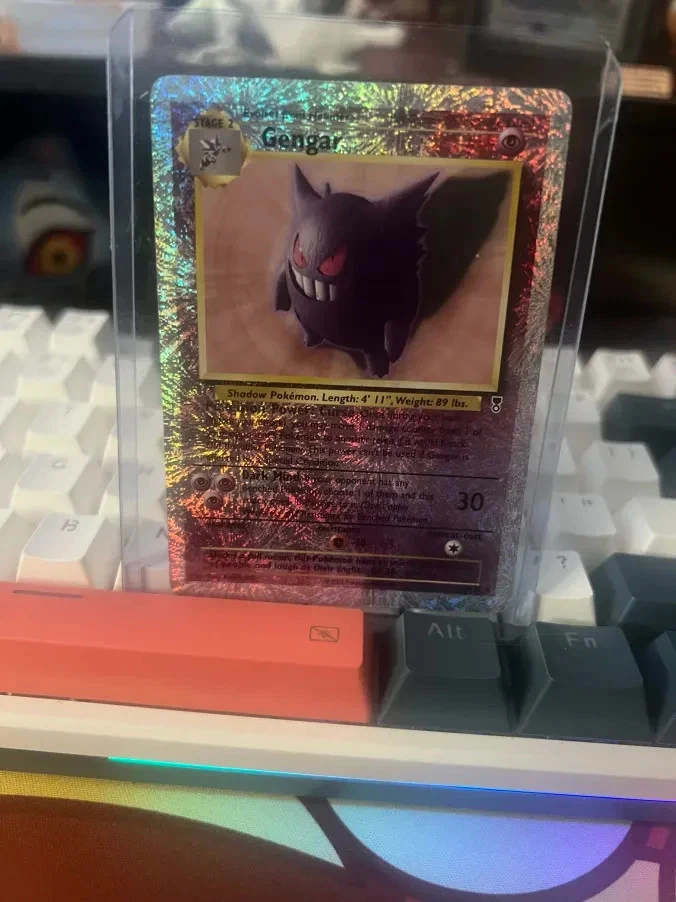 Отдельные коллекционные карточные игровые карты Gengar Pokémon TCG