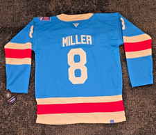 NY Rangers #8 JT Miller Centennial 2025 Stitched Limited Jersey 50 (Small)