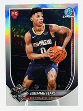 JEREMIAH FEARS RC - SP RED ROOKIE VARIATION REFRACTOR #BRR-7 - 2025-26 Bowman