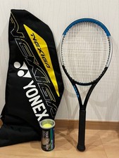Wilson Ultra 100L V3.0 Tennis Racquet Used with Ball Case From Japan