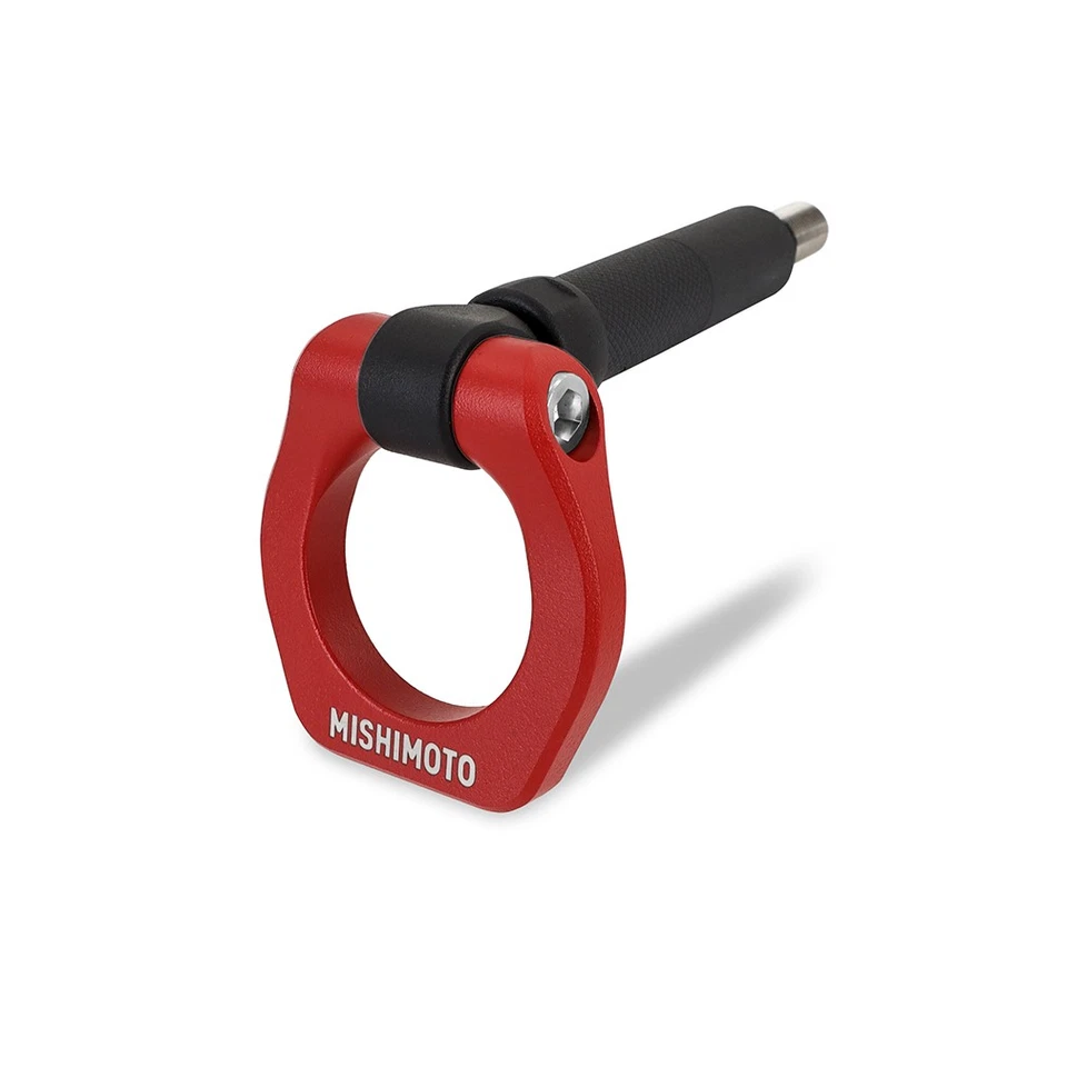 Gancho de remolque de carreras Mishimoto MMTH-WRX-01RD, se adapta a Subaru WRX/STI 2002-2007, rojo Foto 2 de 4