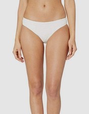 Luli Fama Women's Ivory Buleria Full Bottom Swimwear Size S