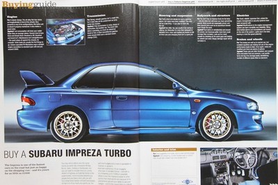 Original 2008 CC Buying Guide extracted article: 1992-99 SUBARU IMPREZA TURBO