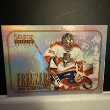 John Vanbiesbrouck 1996-97 SELECT CERTIFIED EDITION FREEZERS Goalie Panthers