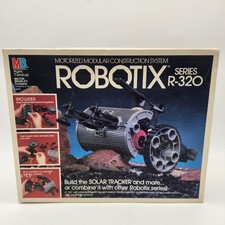 Vintage 1986 Milton Bradley Robotix R-320 Motorized Construction System CIB