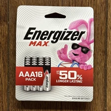 NEW 16 PACK ENERGIZER MAX AAA BATTERIES 12 YEAR SHELF EXP DEC 2036 FREE SHIPPING