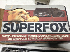 NEW Super Fox Vixen Superheterodyne Radar Detector 60-3