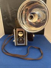 Vintage Kodak Duaflex IV Kodet Lens  Deluxe Flash 620 Film Camera With Strap
