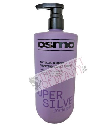 Osmo Super Silver No Yellow Shampoo 1000 ml mit Pumpe