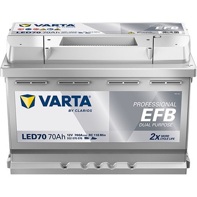 Varta LED70 Professional DP EFB 70AH Batterie