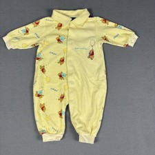 Vintage Pooh Bear Baby Jumpsuit Disney Size 0-3 Months