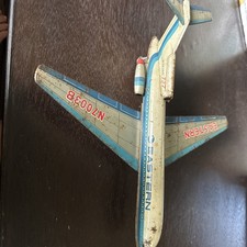 TIN Eastern Boeing 727 Airplane - Very Rare tin toy Made in Japan