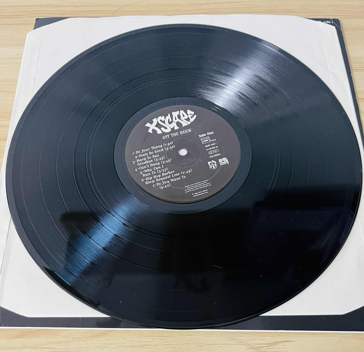 Xscape / Off The Hook 1995 France Promo LP Vinyl Columbia Records
