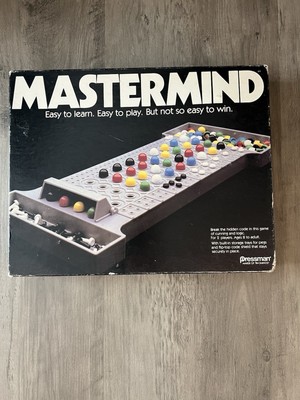 Pressman Vintage Mastermind Game Break the Hidden Code 1981 Very Good Condition!