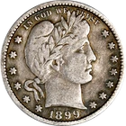 1899-S Barber Quarter