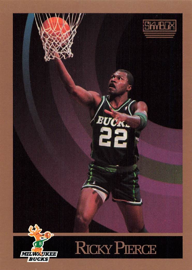 1990-91 Skybox - Ricky Pierce #162