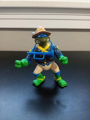 Vtg Teenage Mutant Ninja Turtles TMNT Military KOOKIE KAVALRY LEO Figure 1992
