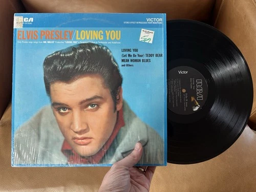 Elvis Presley - Loving You RCA Victor Vinyl LP, LSP-1515(e) Stereo, NM, SHRINK