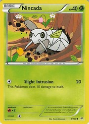 Nincada 9/108 XY - Roaring Skies Common