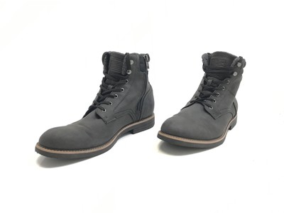 H&M Herren Stiefel Stiefeletten Boots Freizeit Comfort Grau Gr 45