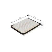 Luftfilter Bosch F026400114 FüR Gmc Subaru Toyota Lexus