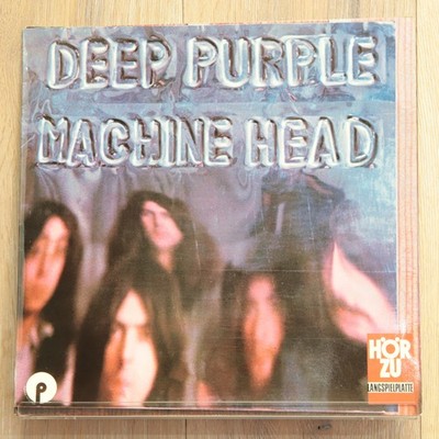 Deep Purple - Machine Head (LP, Album, Schallplatte, Red Hör Zu-Logo) MINT-