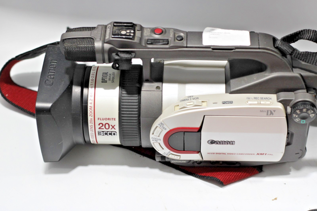 Canon XM1 Camcorder - Black/Silver for sale online | eBay