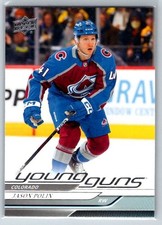 2024-25 Upper Deck Series 1 Young Guns #210 Jason Polin Rookie Avalanche RC