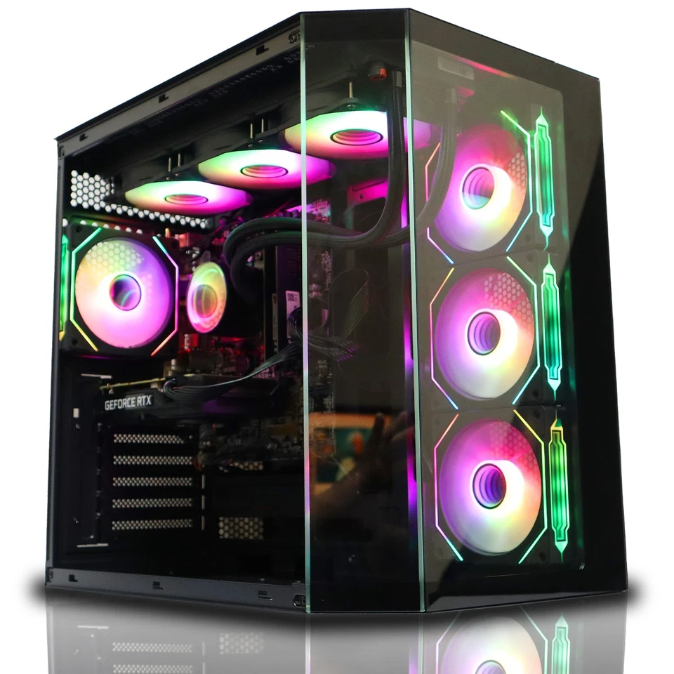 Gaming PC Bundle AMD Ryzen 5 9600X 64GB DDR5 2TB M.2 16GB NVIDIA RTX 5080 Wins11 - Image 2 of 4