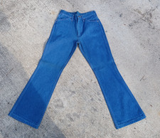 VTG Wrangler Jeans 31x30 945 Denim Bootcut Ideal Zipper Made in USA 70s flares