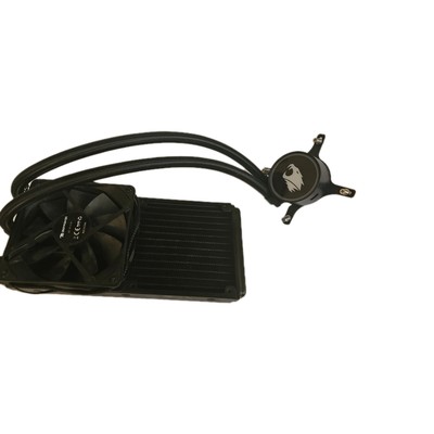 CPU AIO Liquid RGB Pump Cooler AW4 w/ 120mm Fan & Radiator - ibuypowerpc :)