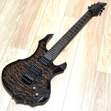EDWARDS Forest QM Quilted Maple Top Electric Guitar Floyd Rose ESP Vkei Japan