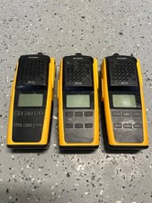 Lot of THREE Harris XG-75 EVXG-PB78Y 768-861 mhz P25 Digital Radios - FOR PARTS