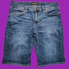 Lucky Brand Bermuda Denim Shorts Women  s Size 6 / 28 Medium Wash Stretch