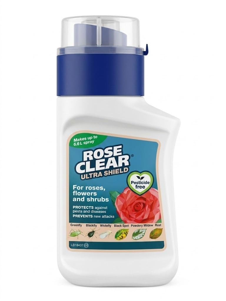 Rose Clear Ultra Shield 3in1 Plant Protection against Aphids, 200ml Concentrate