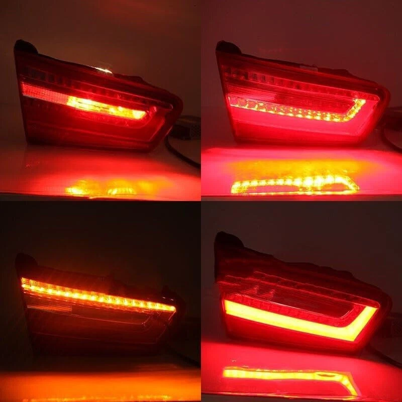 For AUDI A6 C7 2010-03/2015 Left Side Rear Inner LED Tail Light Stop Brake Lamp - Image 3 of 4