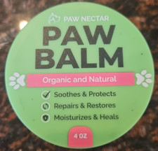100 Organic and Natural Dog Paw Balm Heals and Repairs Damage and Dryness