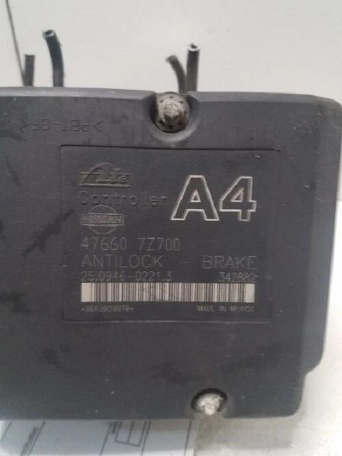 Nissan Xterra Frontier 2001-2002 conjunto de bomba de freno antibloqueo ABS 4x4 OEM Foto 3 de 4