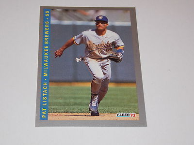 BASEBALL CARD 1993 FLEER PAT LISTACH #253