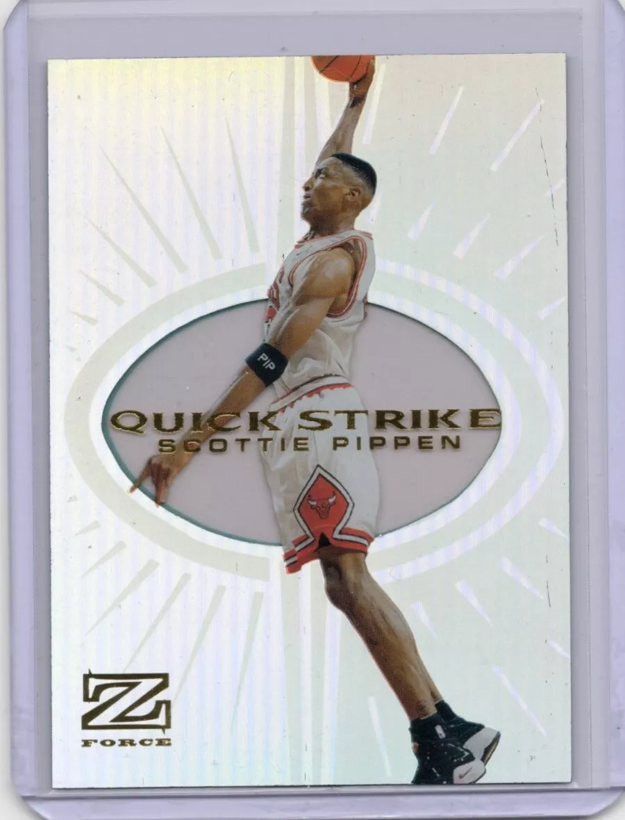 1997-98 Skybox Z-Force SCOTTIE PIPPEN Quick Strike SP insert Chicago Bulls